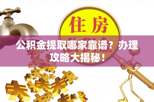 通榆公积金提取哪家靠谱？办理攻略大揭秘！